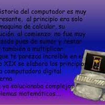Timeline: historias  de  computadores