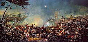 Napoleon defeated at Waterloo