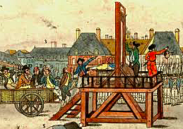 Robespierre executed