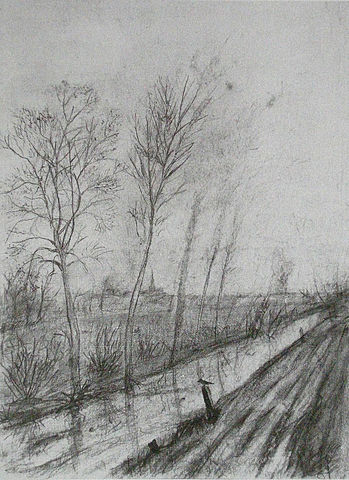 La pintura de Vang Gogh cuando era joven