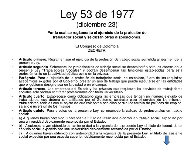 Expedición ley 53.