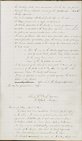 First Scientific Paper