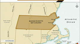 Timeline: Massachusetts Bay Colony