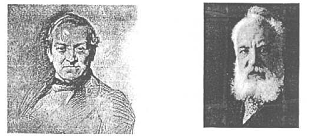 Mejora del parlante de G. Wheastone por A. Graham. Bell