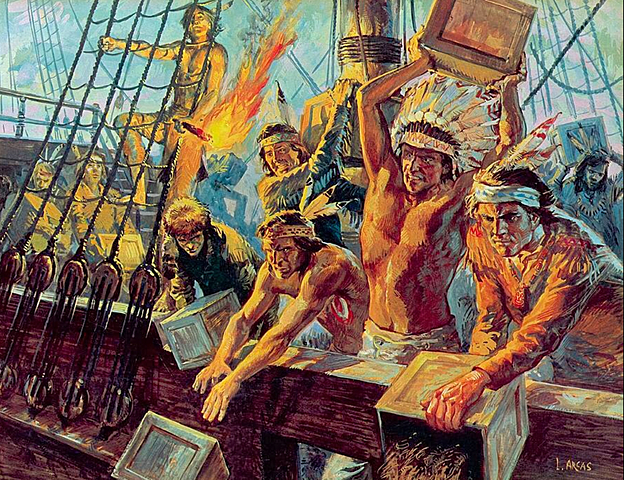 El motín del té de Boston