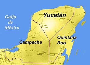 Península de Yucatán.