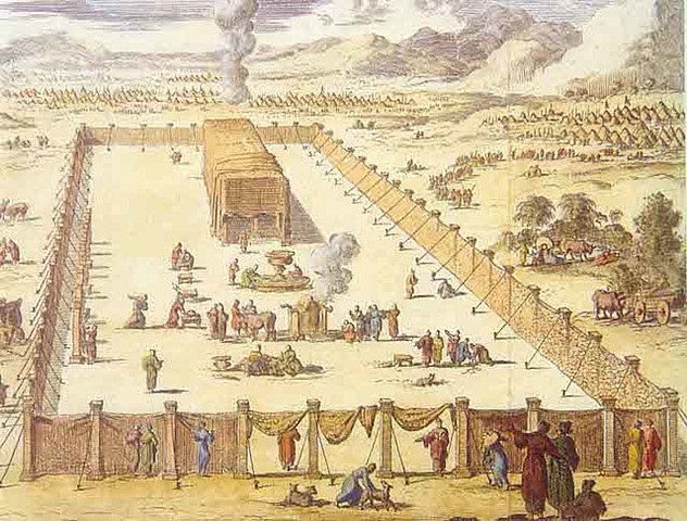Israel builds the Tabernacle and God dwells among them