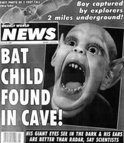 Bat Boy Discovered in West Virginia Cave