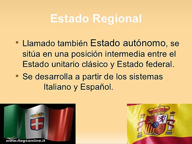 Estado región