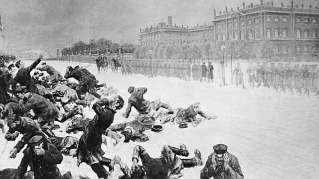 Russia Bloody Sunday Revolution