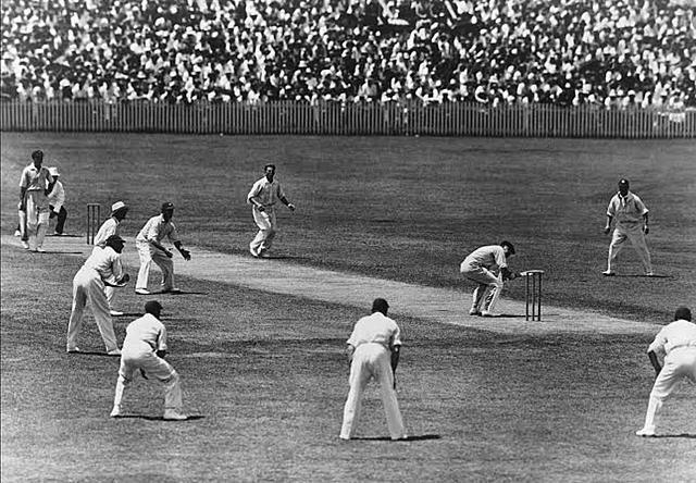 First ever cricket test match