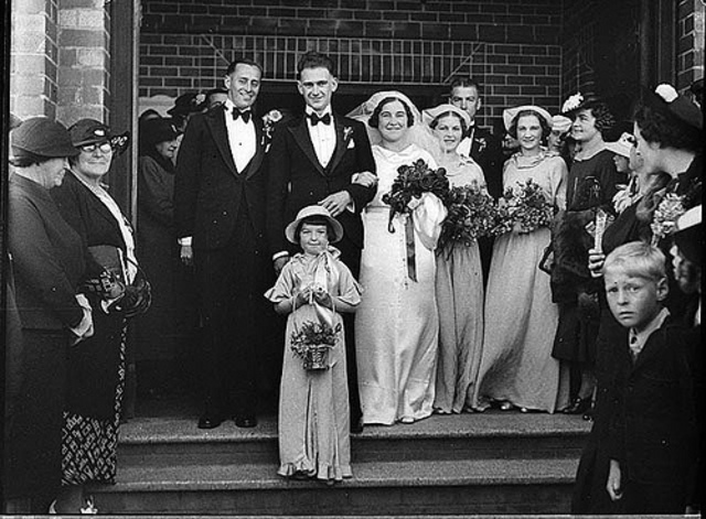 Donald Bradman got married