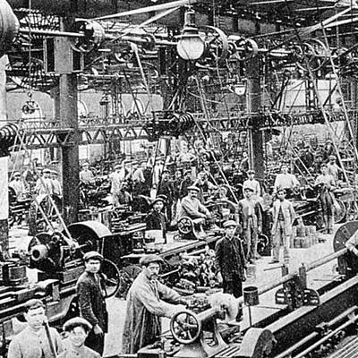 Timeline: inovaciones en la primera y segunda revolución industrial