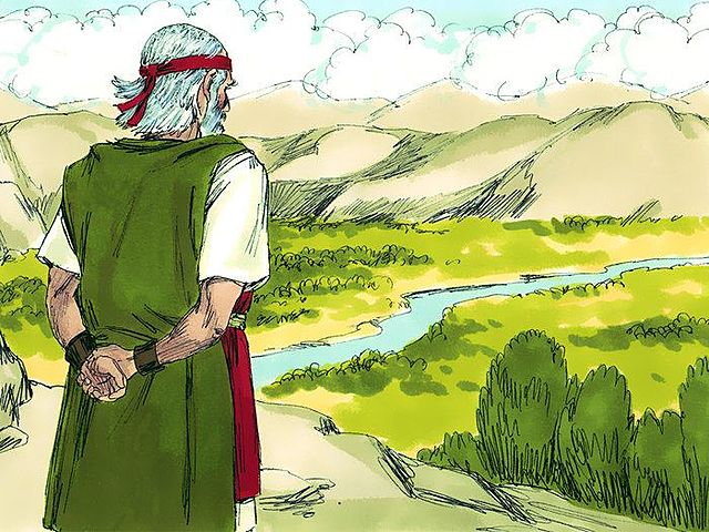 Moses dies before entering the Promised Land