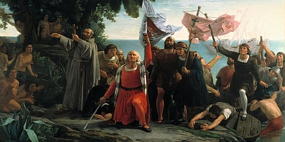 L'arribada de cristofol colom a les ameriques