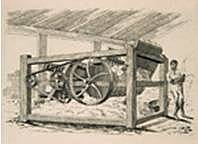 Desmontadora de algodón y las piezas intercambiables