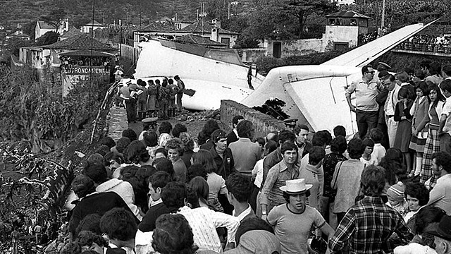 Acidente aéreo na Madeira