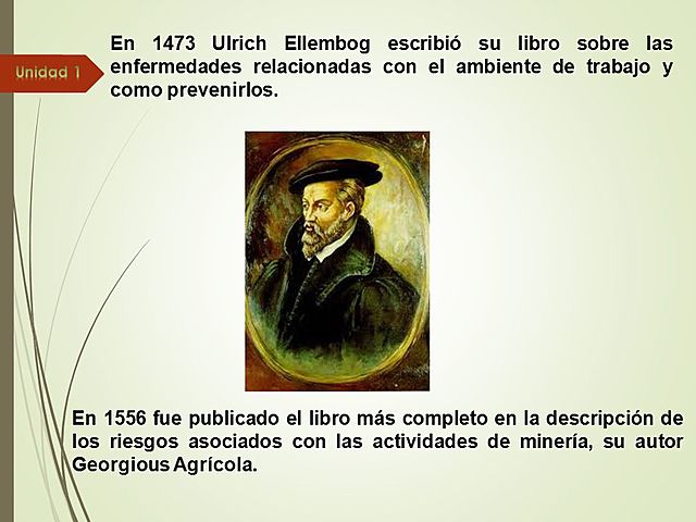 Ulrich Ellembog Escribe su libro sobre las enfermedades relacionadas con el trabajo