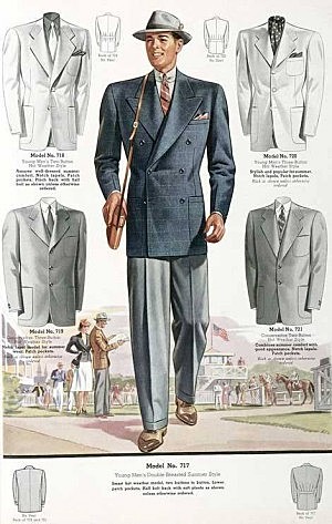 Mens Fashion in the 1930's