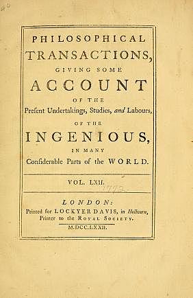 Primera revista del mundo dedicada exclusivamente a la ciencia