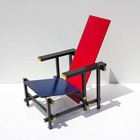 Vitra - Red Blue Chair
