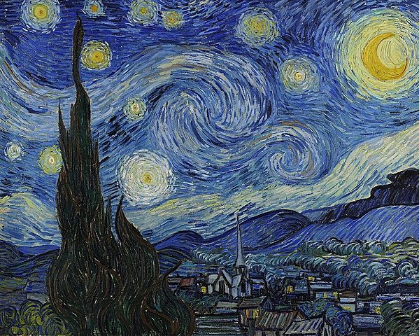 The Starry Night - Vincent Van Gogh