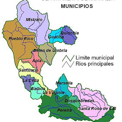 Timeline: Risaralda, sus municipios