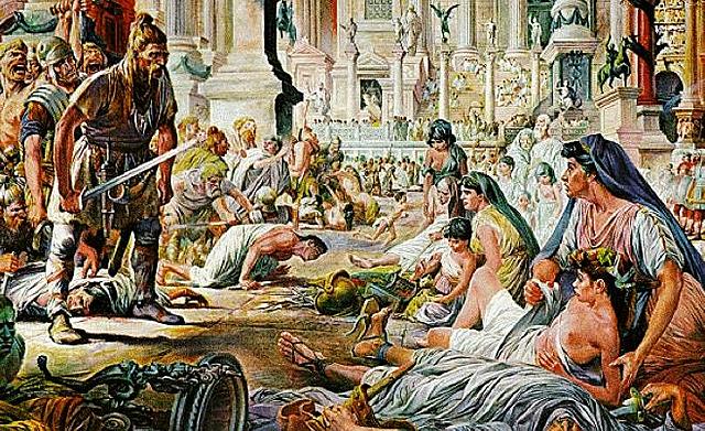 The fall of the roman empire of east