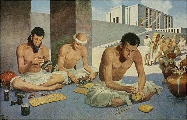 Invention of writing