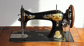 Timeline: Maquina de coser singer antigua