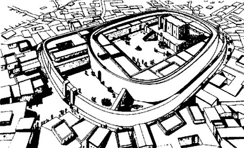 Templo oval de Khafadye