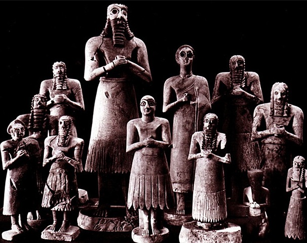 Grupo escultórico de Tell-Asmar