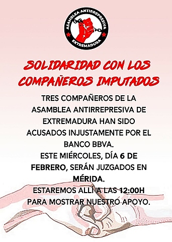 [Cam] Solidaridad con los compañeros imputados