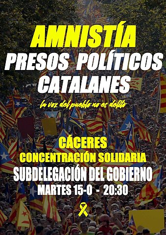 [E] [C] Amnistía presos políticos catalanes