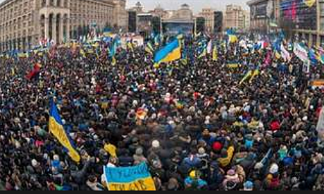Manifestació a Ucrania = Social