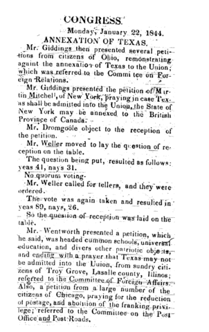 texas admitted to union