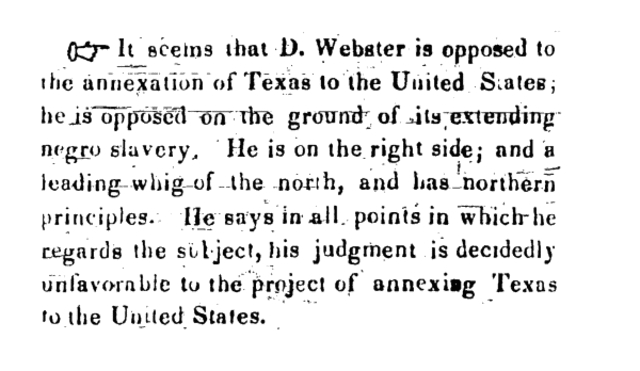 Texas Admitted to Union