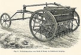 Segador de trigo mecánico