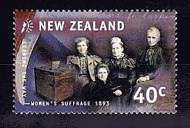 nueva Zelanda concede el voto a las mujeres 1893