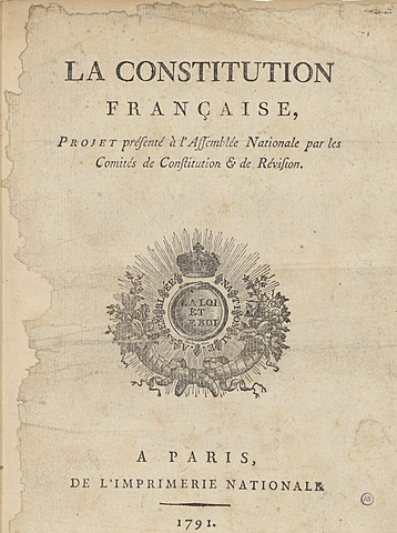 CONSTITUCIÓ DEL 1791