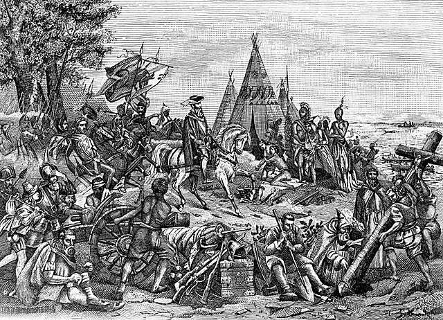 Missionaries encounter Quapaw, smallpox epidemic hits