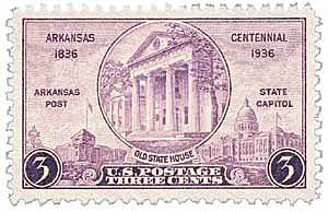 Arkansas becomes a state