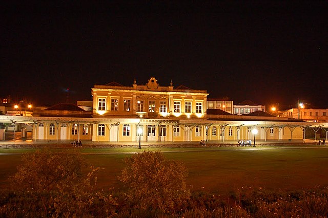 A estação foi restaurada.