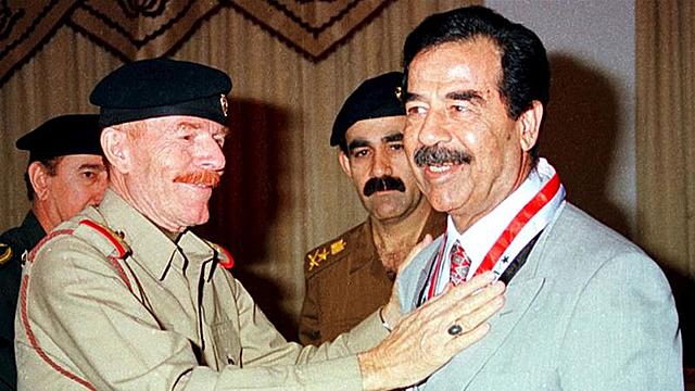 Saddam Hussein becomes President