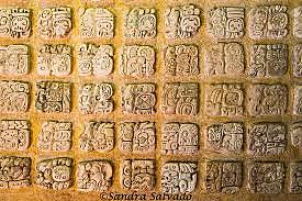 GLIFOS ESCRITURA MAYA