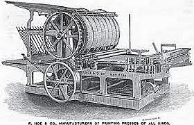 Primera rotativa Fue creada por Richard Mrch