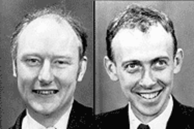 James Watson and Francis Crick