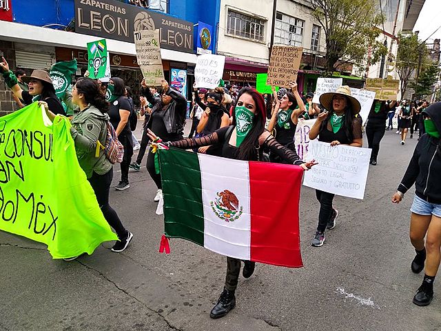Marcha para la legalización del aborto