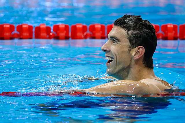 Michael Phelps in the Olympic Games