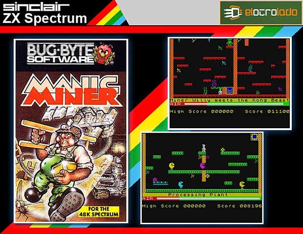 Manic Miner- Sinclair ZX Spectrum